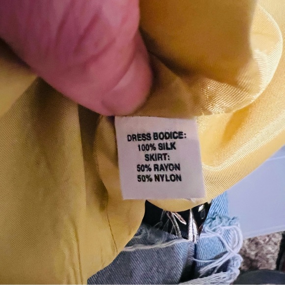 ANTHROPOLOGIE Phoebe Silk Brocade Midi Dress  Size 2 - Picture 9 of 9